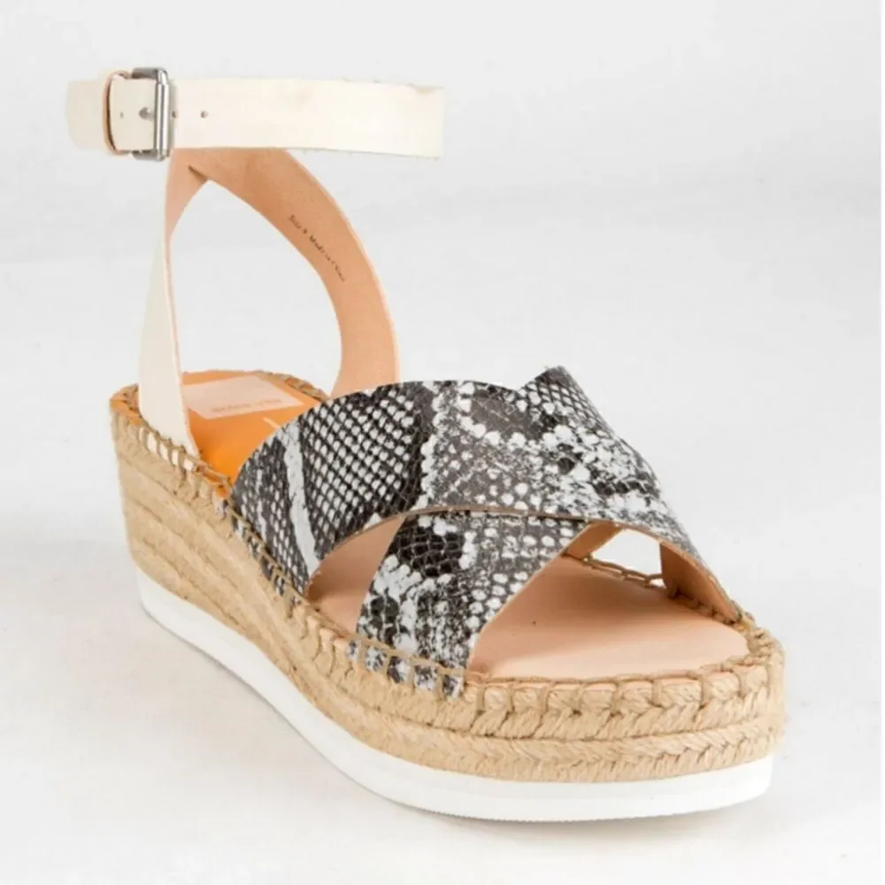 ♡💥3/$55💥♡♡ Dolce Vita  Crisscross Womens  Wedge Shoes  sz 7.5 & 8.5
